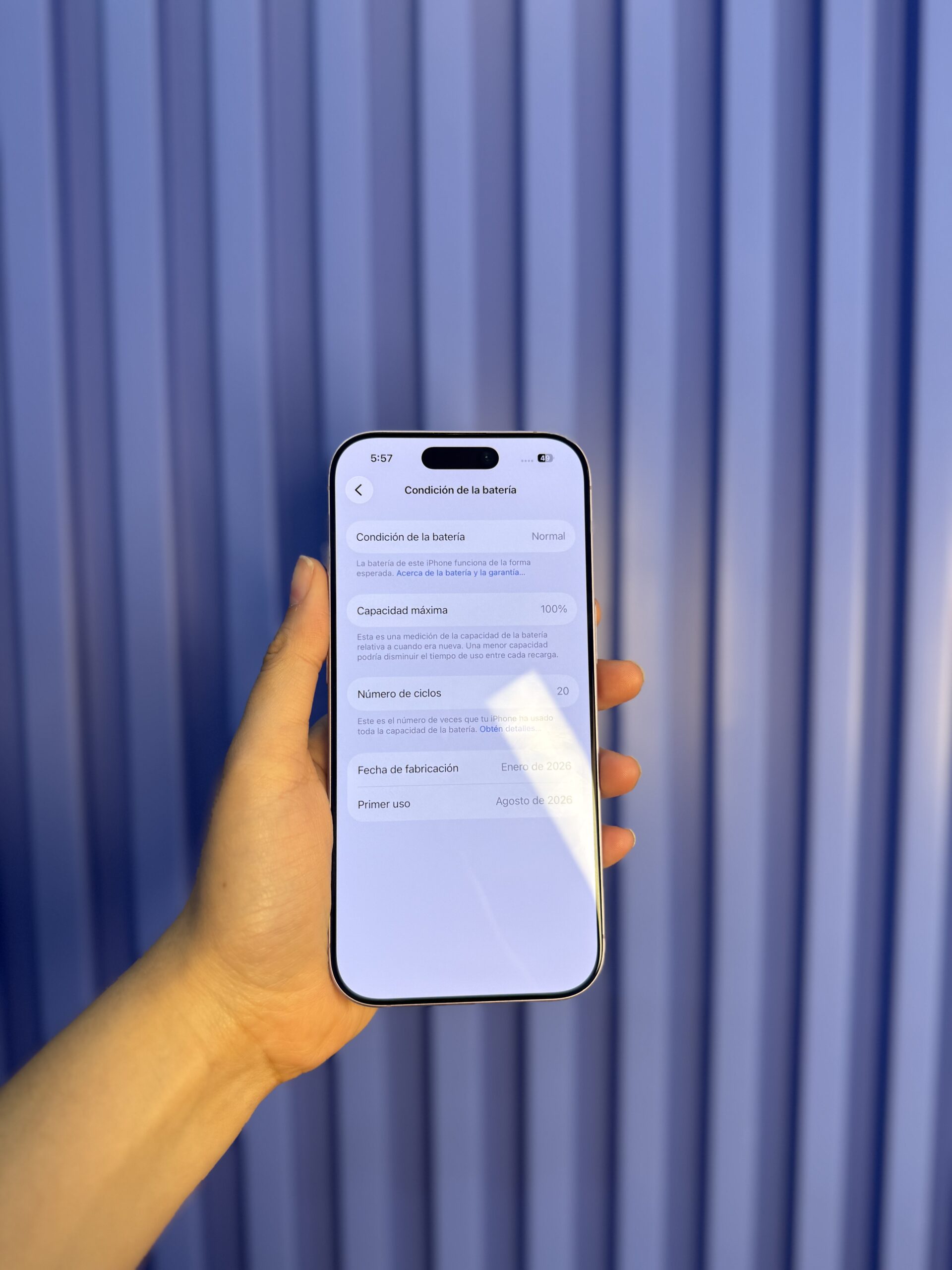 iPhone 17 256GB Lavanda - Imagen 4